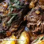 Apple Cider Pot Roast with Potatoes 2 Apple Cider Pot Roast With Potatoes