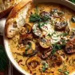 Creamy Mushroom Herb Soup 2 Creamy Mushroom Herb Soup