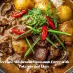 Beef and Mushroom Massaman Curry with Potatoes and Lime 2 beef and mushroom massaman curry with potatoes and 2025 11 02 122943 150x150 1