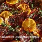 Caramelized Orange Maple Chicken 2 Caramelized Orange Maple Chicken
