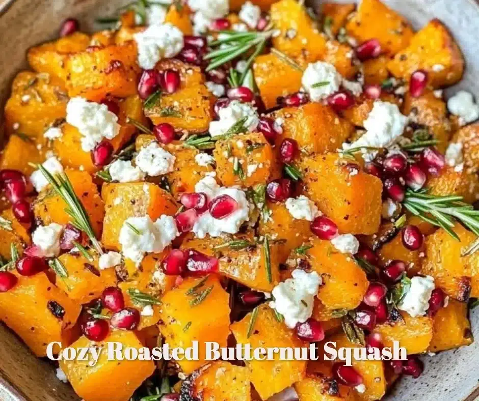 Deliciously roasted butternut squash served in a cozy setting