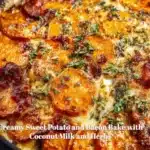 Creamy Sweet Potato and Bacon Bake with Coconut Milk and Herbs 2 creamy sweet potato and bacon bake with coconut mi 2025 11 02 122942 150x150 1