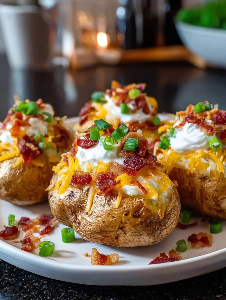 Air Fryer Loaded Potatoes Amazingly Easy Crispy 2 Air Fryer Loaded Potatoes Amazingly Easy Crispy