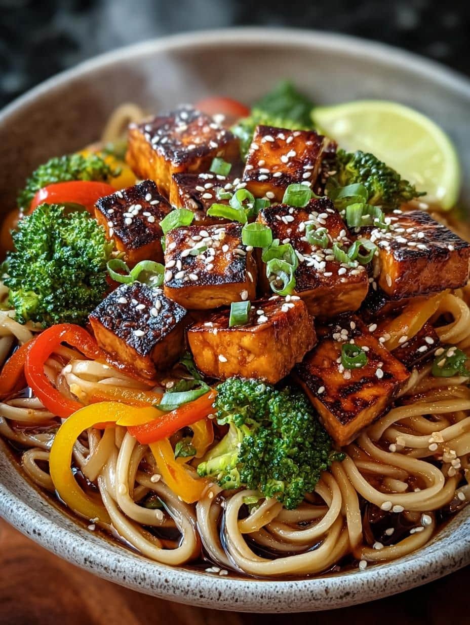 Vegan Teriyaki Noodle Bowl: 5 Simple Steps to Savor 3 Vegan Teriyaki Noodle Bowl: 5 Simple Steps to Savor - Vegan Teriyaki Noodle Bowl - additional detail