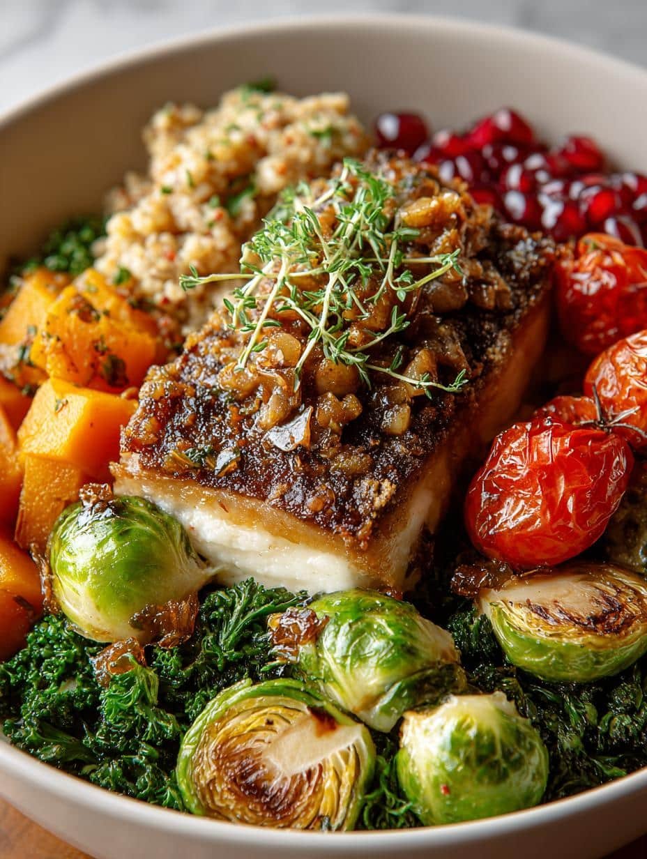 Hearty Winter Harvest Dinner Bowl for Comforting Meals 3 Hearty Winter Harvest Dinner Bowl for Comforting Meals - Winter Harvest Dinner Bowl - additional detail