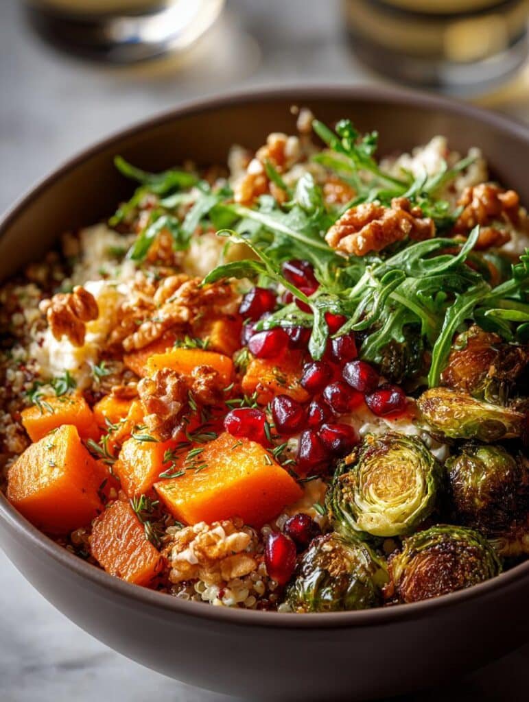 Winter Harvest Dinner Bowl