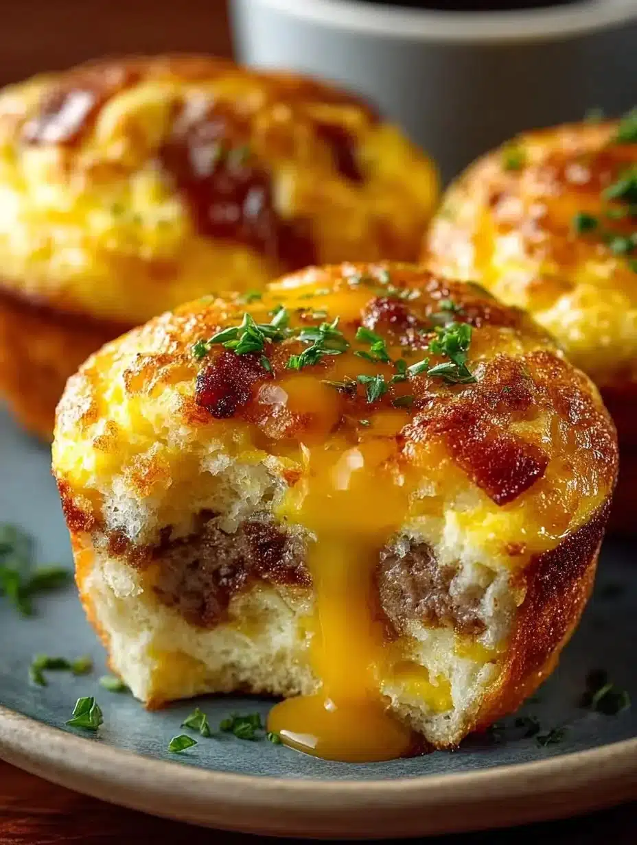 Delicious Mcgriddle Muffins with sweet and savory flavors for breakfast