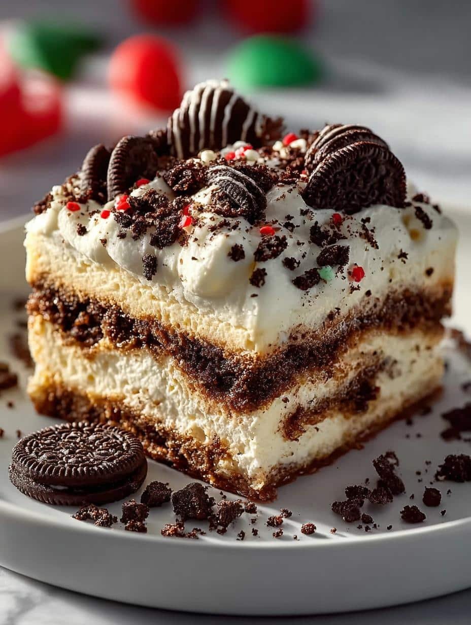 Bake Christmas Oreo Lasagna: 5 Festive Layers to Love - Bake Christmas Oreo Lasagna - additional detail