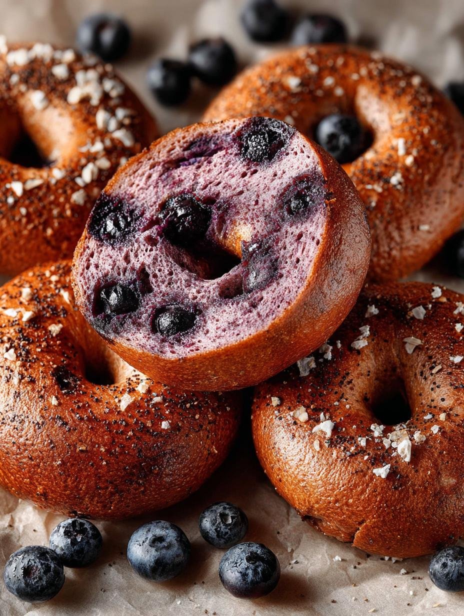 Delicious Blueberry Bagels: 8 Steps to Homemade Perfection - Blueberry Bagels - additional detail