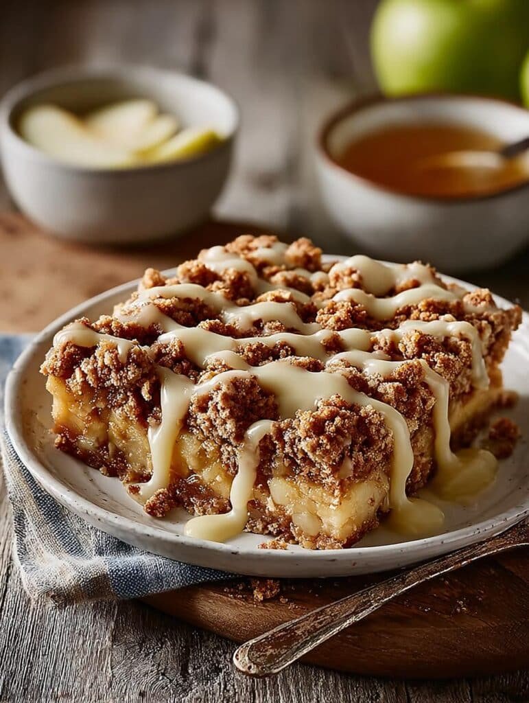 Brown Butter Apple Crumble