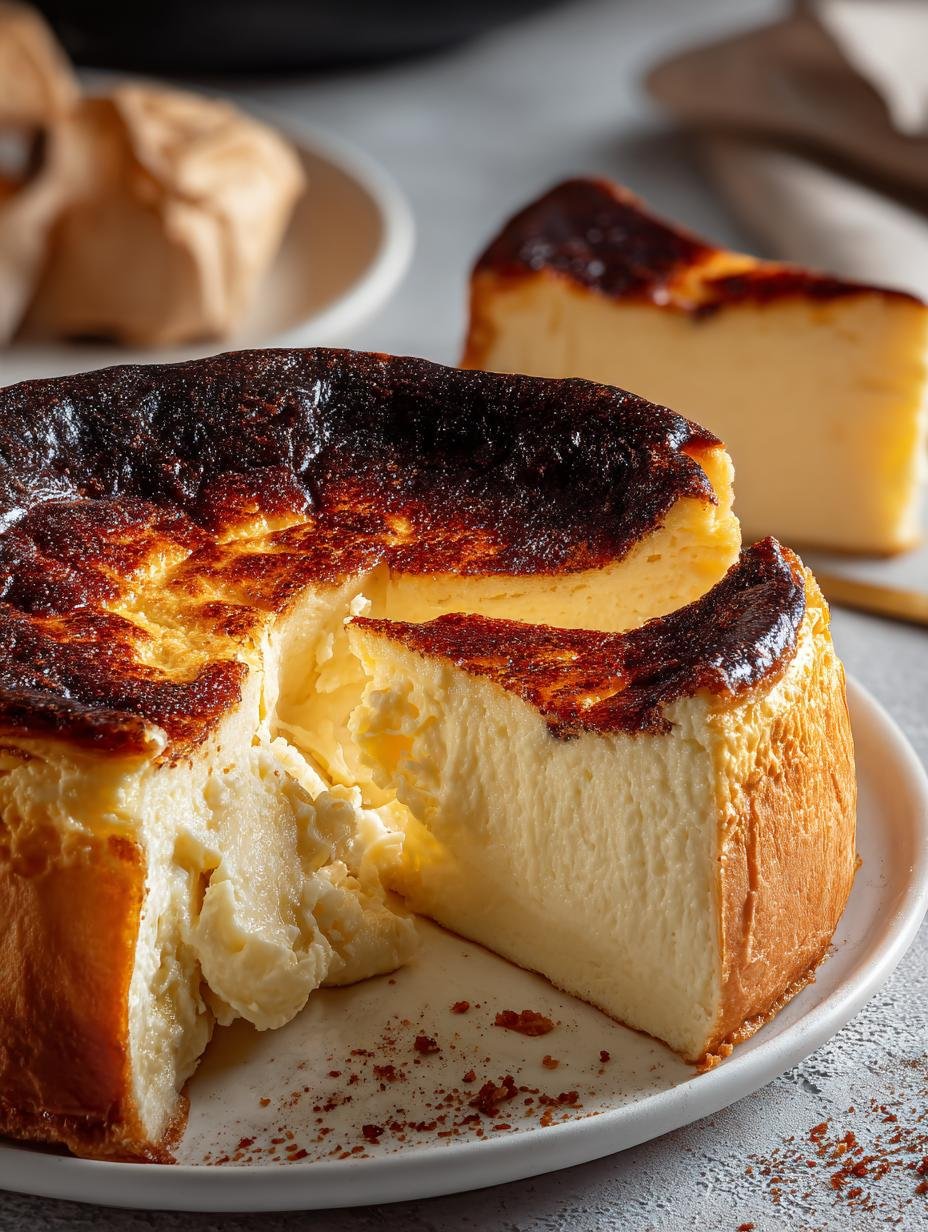 Burnt Basque Cheesecake
