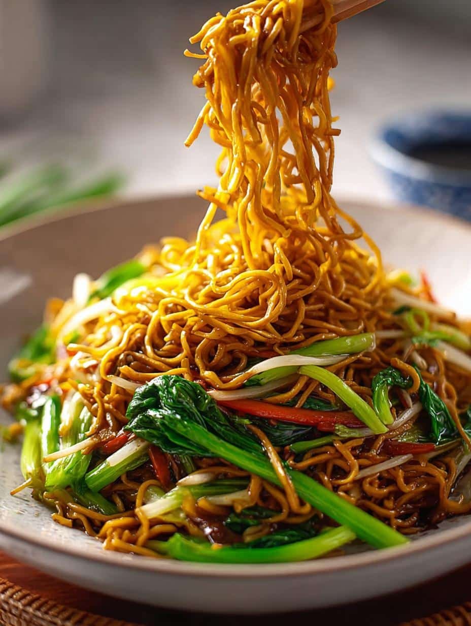 Cantonese Chow Mein with