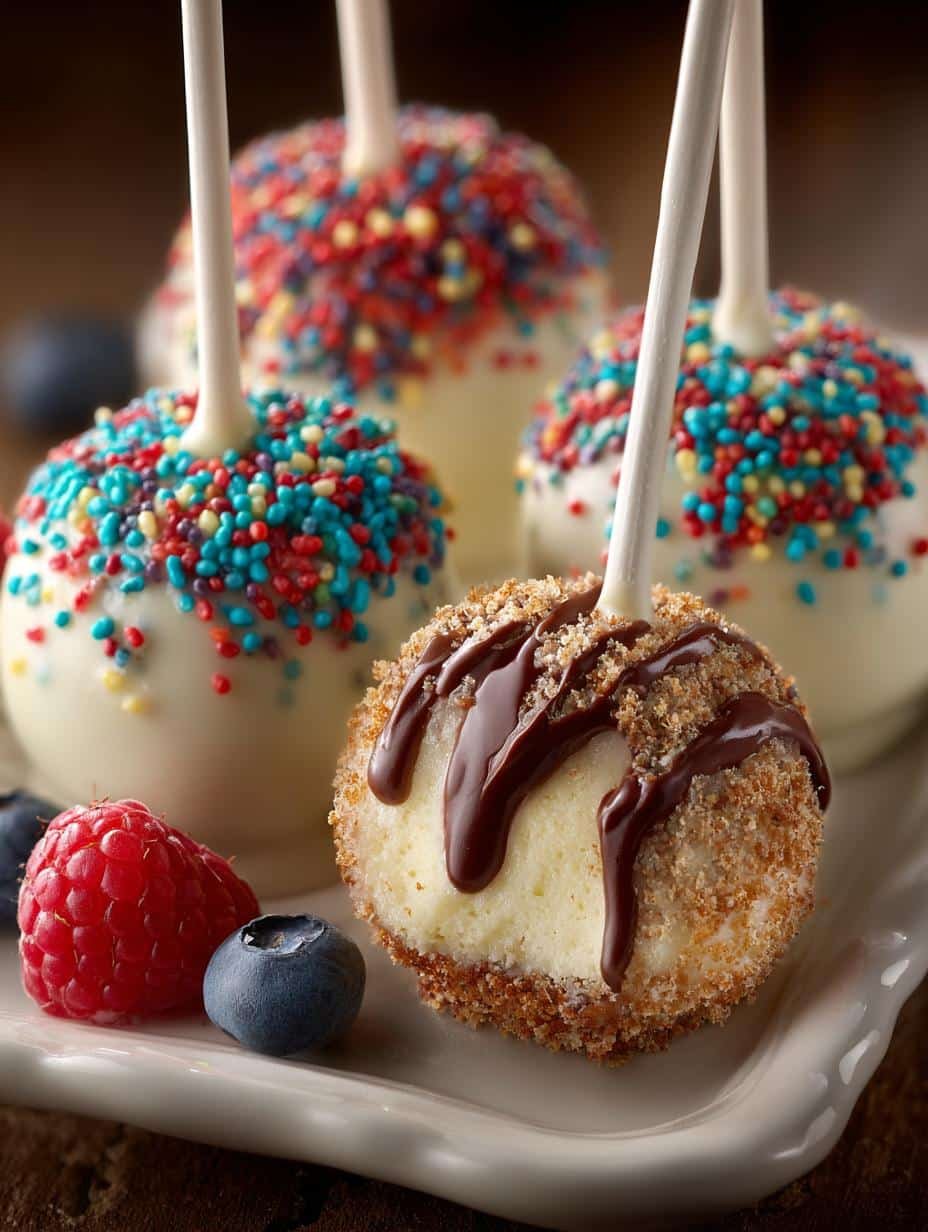 Cheesecake Pops: 12 Irresistible Treats on a Stick 1 Cheesecake Pops