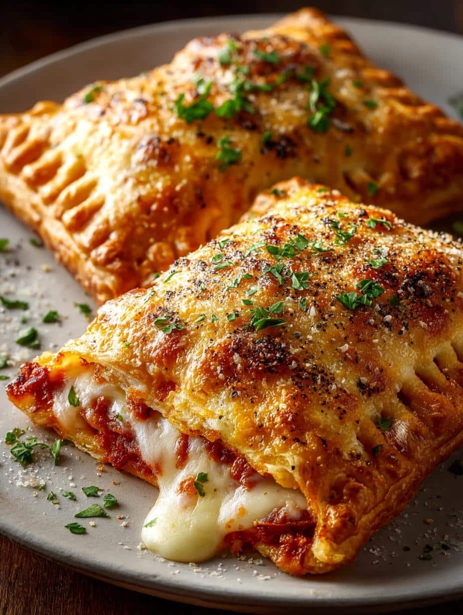 Cheesy Pizza Pockets