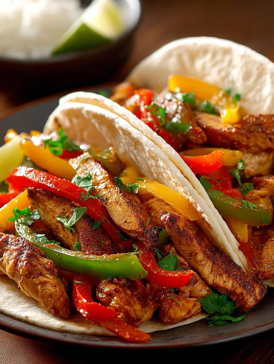 Chicken Fajitas: 7 Steps to Deliciousness 3 Chicken Fajitas: 7 Steps to Deliciousness - Chicken Fajitas - additional detail