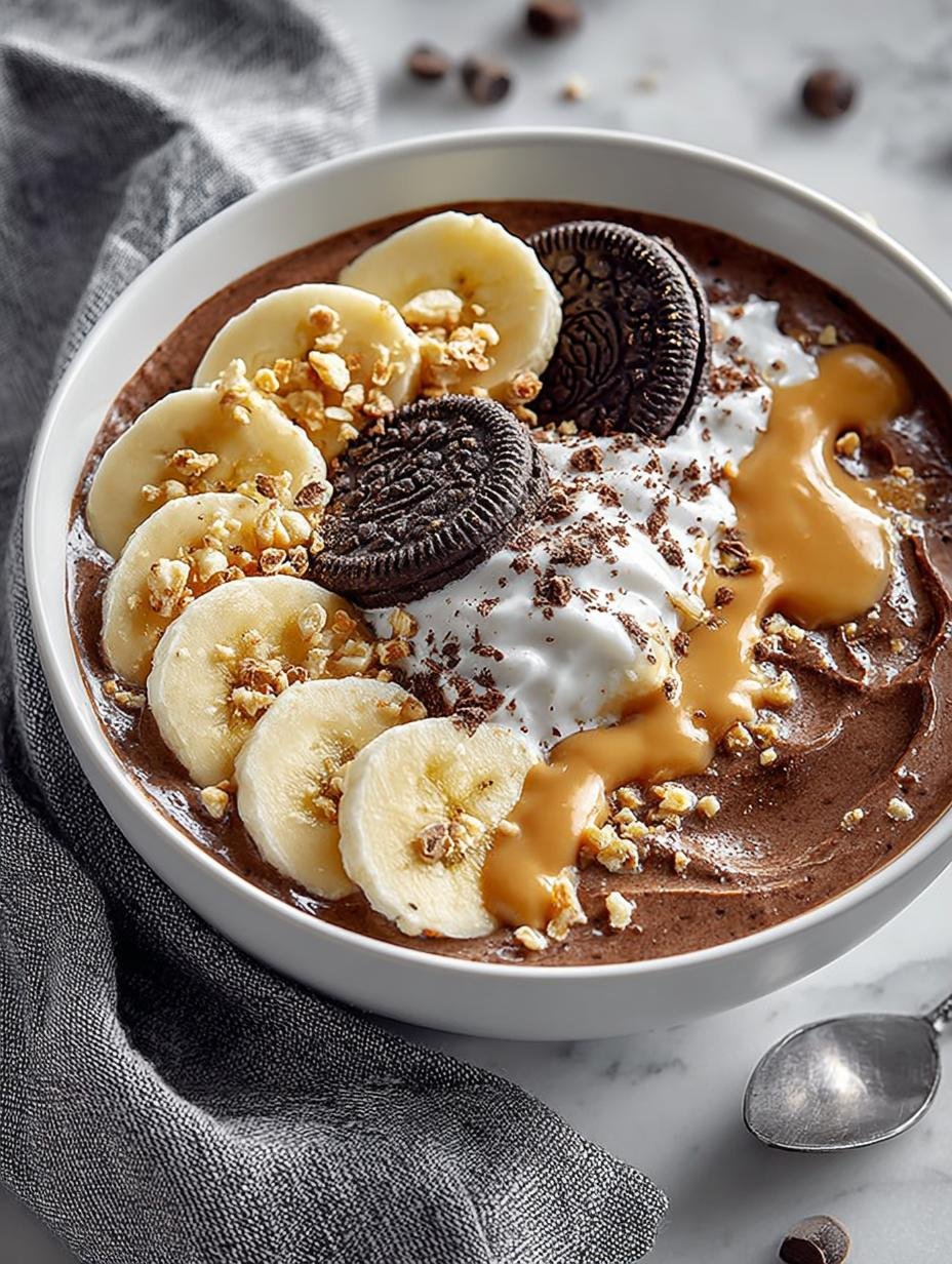 Chocolate Banana Smoothie Bowl: 5 Delicious Variations 1 Chocolate Banana Smoothie Bowl