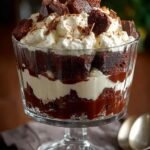 Chocolate Brownie Trifle with Whipped Cream Delight 4 Chocolate Brownie Trifle with