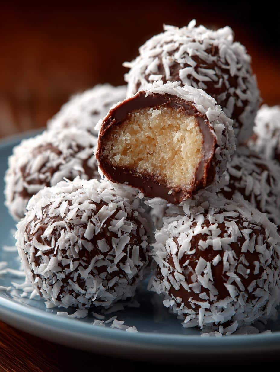 Chocolate Coconut Balls
