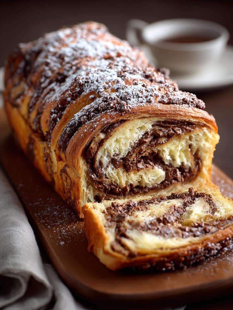 Chocolate Croissant Loaf: 7 Steps to Flaky Perfection - Chocolate Croissant Loaf - additional detail