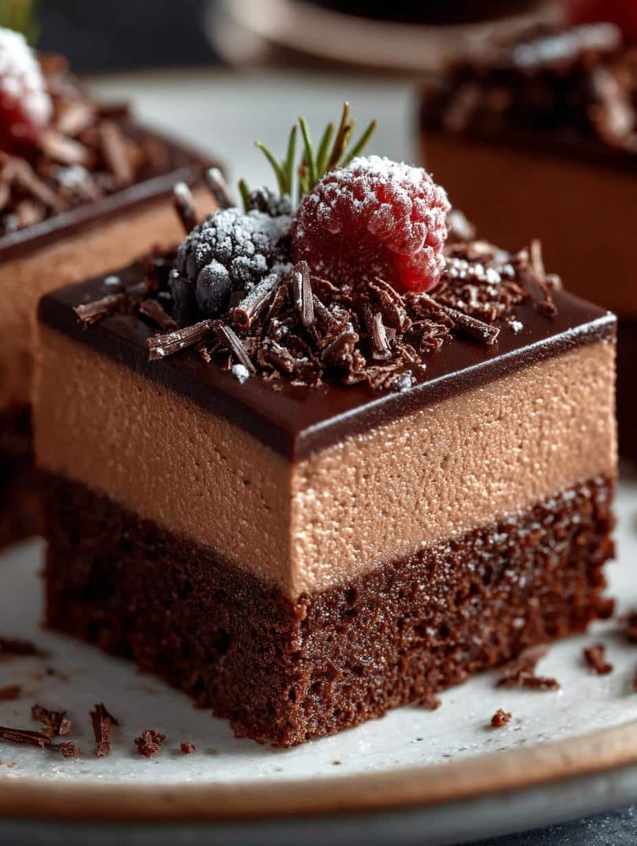 Indulgent Chocolate Mousse Brownies Recipe to Savor 2 Indulgent Chocolate Mousse Brownies Recipe to Savor - Chocolate Mousse Brownies - main visual representation