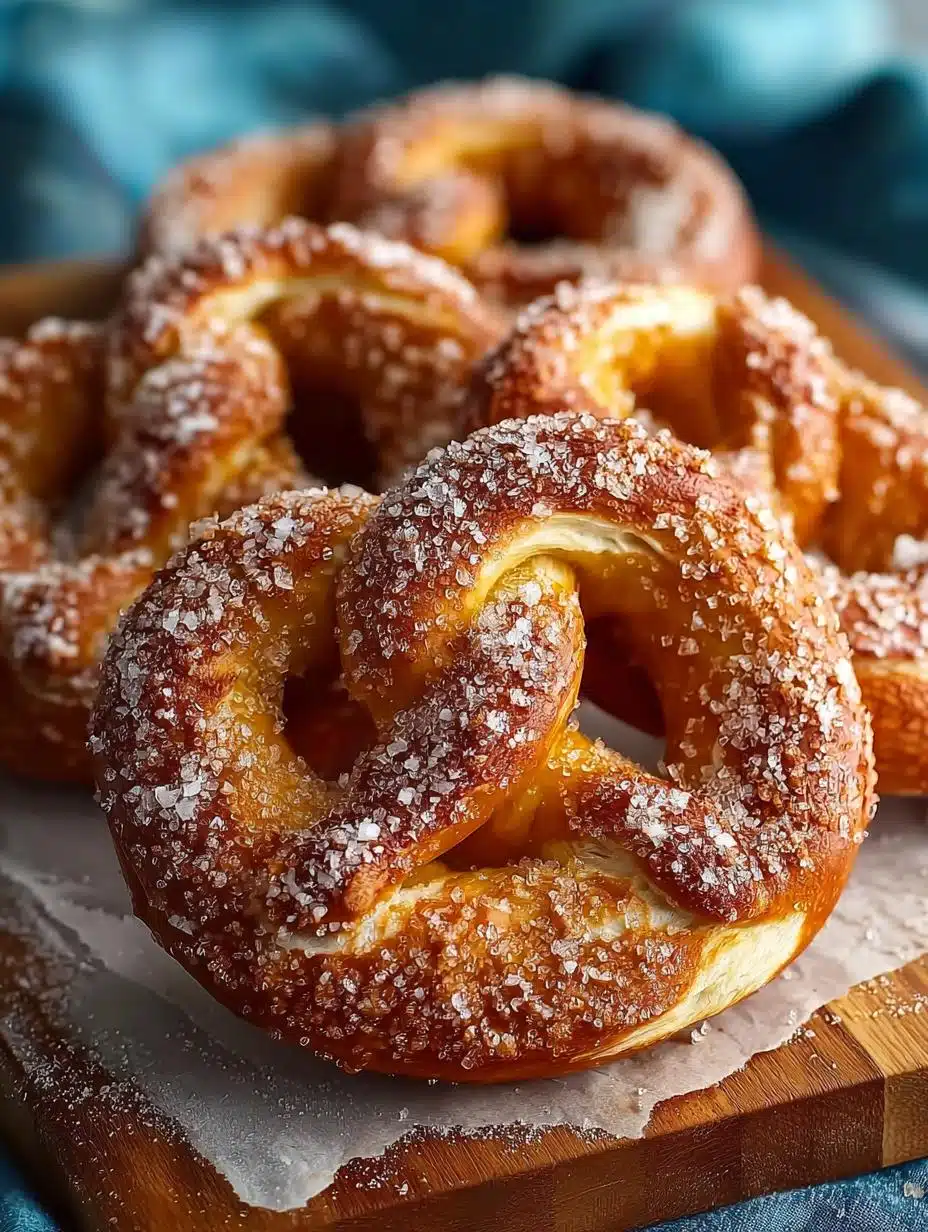 Cinnamon Crunch Soft Pretzels: 8 Irresistible Treats - Cinnamon Crunch Soft Pretzels - main visual representation