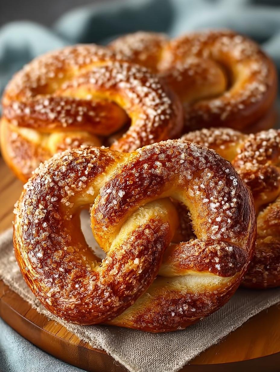 Cinnamon Crunch Soft Pretzels: 8 Irresistible Treats - Cinnamon Crunch Soft Pretzels - additional detail