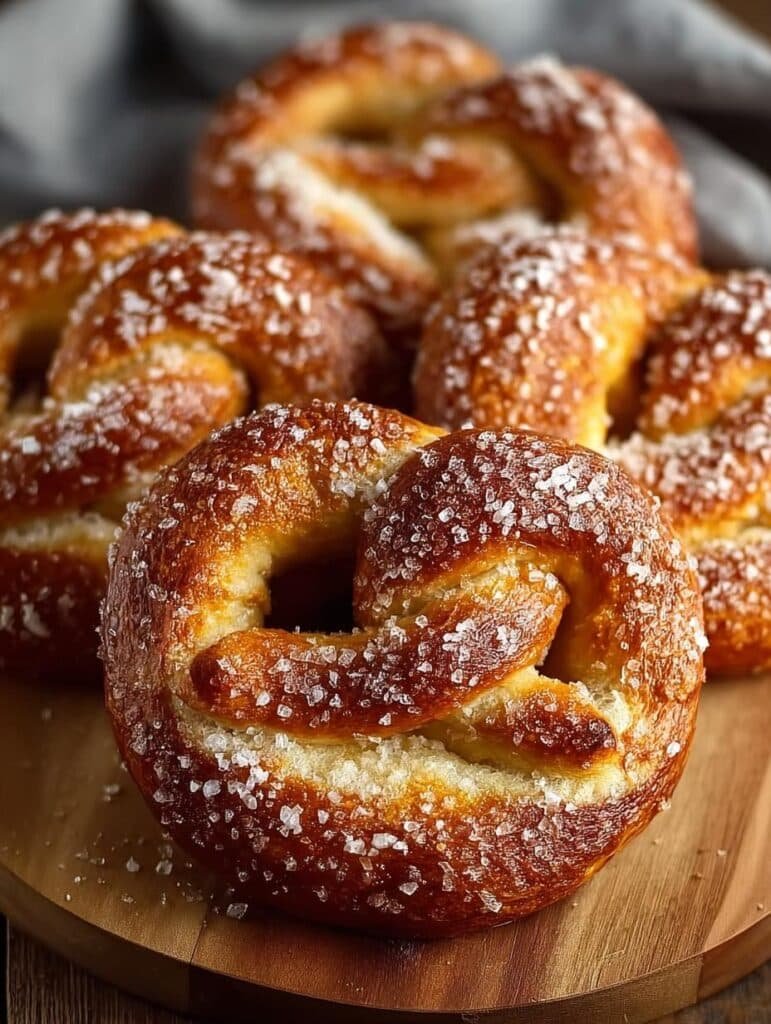 Cinnamon Crunch Soft Pretzels