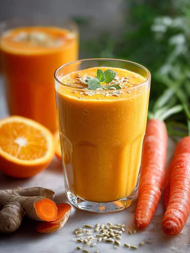 Citrus Carrot Ginger Smoothie