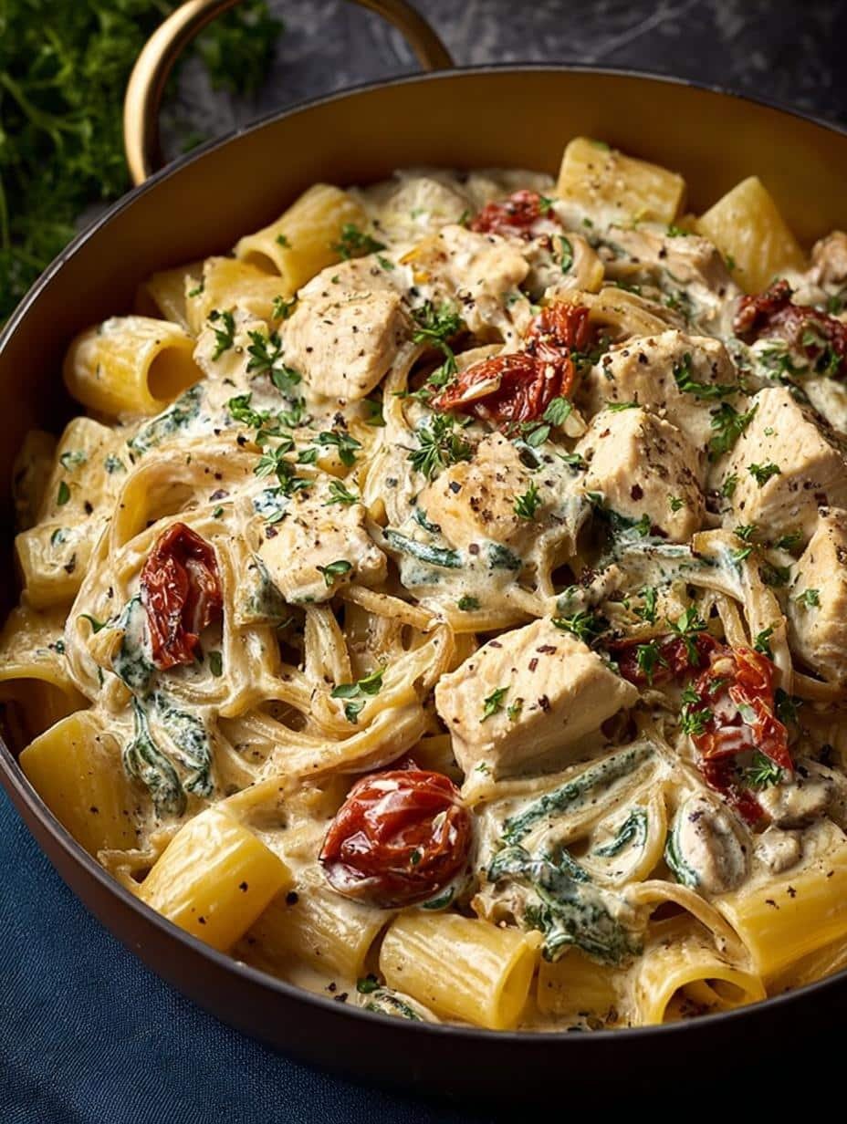 Creamy Tuscan Chicken Pasta