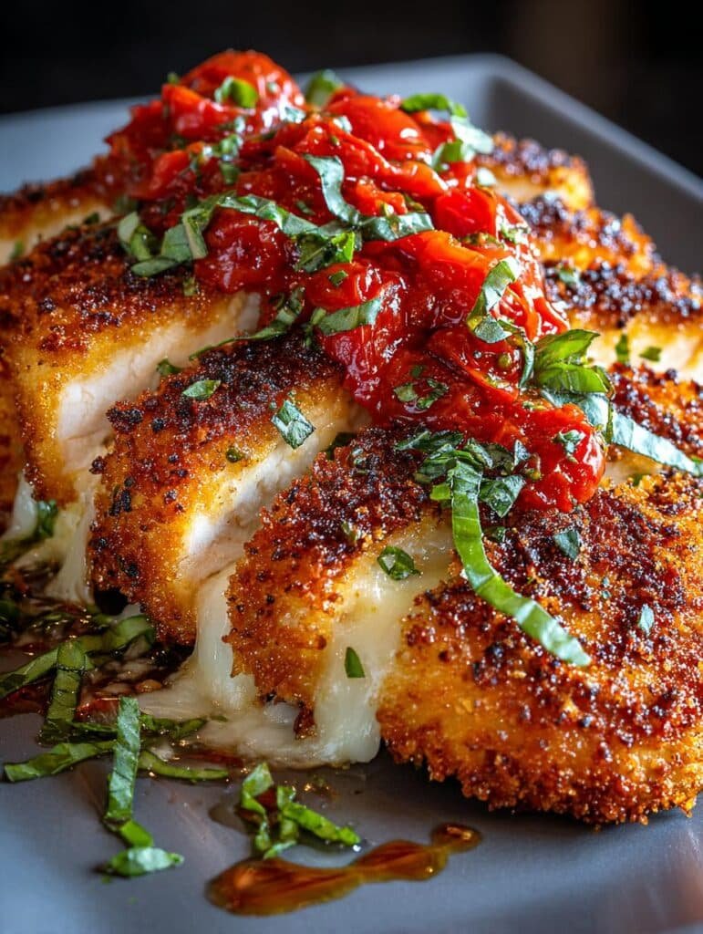 Crispy Chicken Parmesan