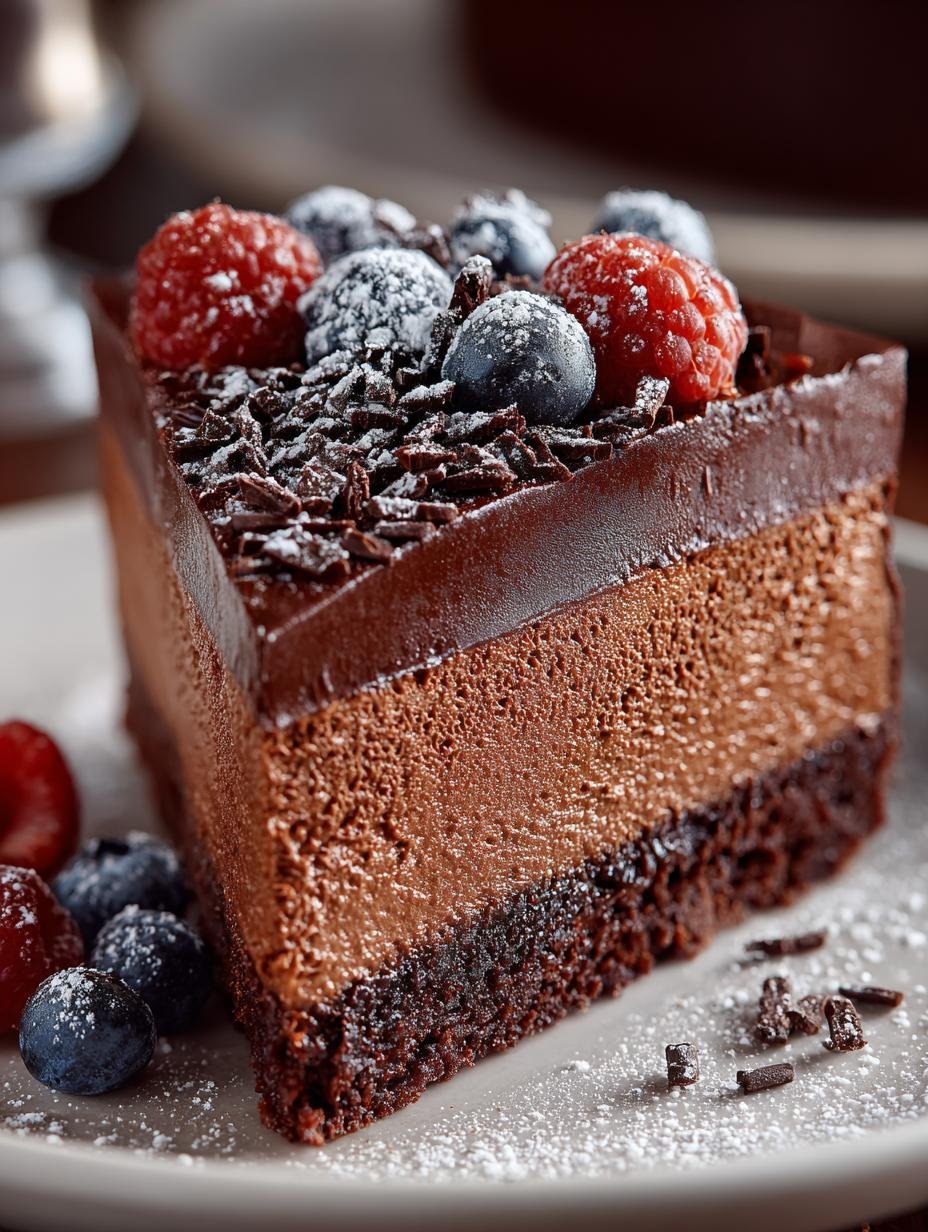 Dark Chocolate Mousse Cake: 7 Irresistible Secrets 2 Dark Chocolate Mousse Cake: 7 Irresistible Secrets - Dark Chocolate Mousse Cake - main visual representation