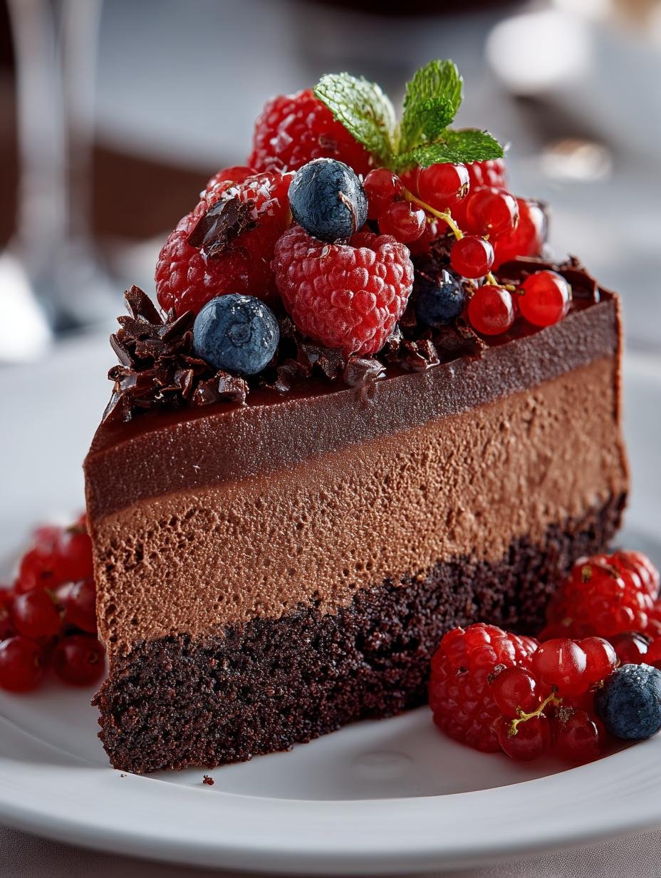 Dark Chocolate Mousse Cake: 7 Irresistible Secrets 1 Dark Chocolate Mousse Cake