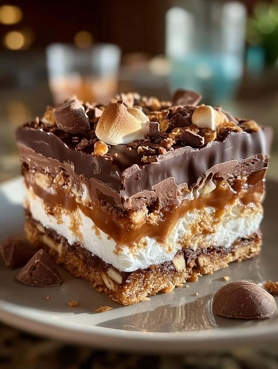 Irresistible Fluffernutter Bars: A Sweet Delight - Fluffernutter Bars - additional detail