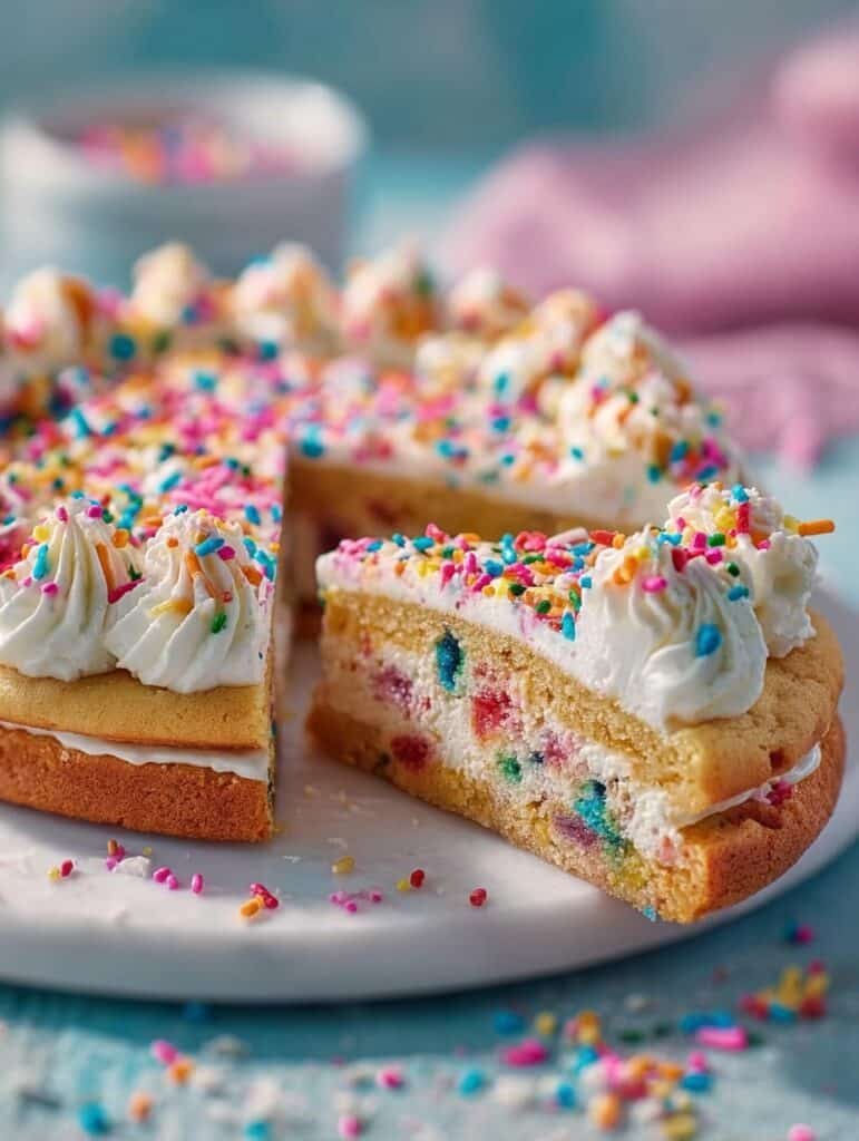 Funfetti Sugar Cookie Cake