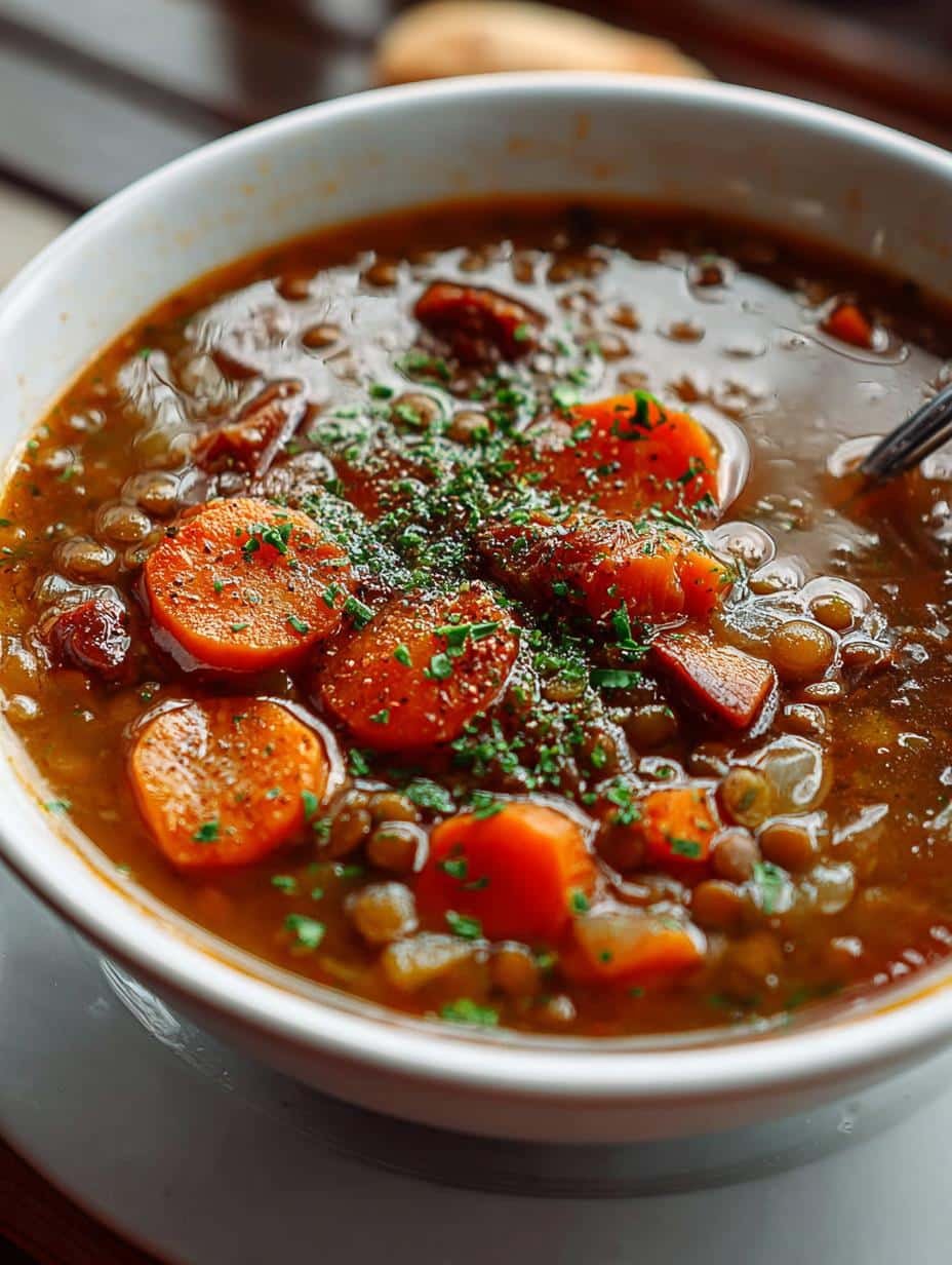 Ham Lentil Soup