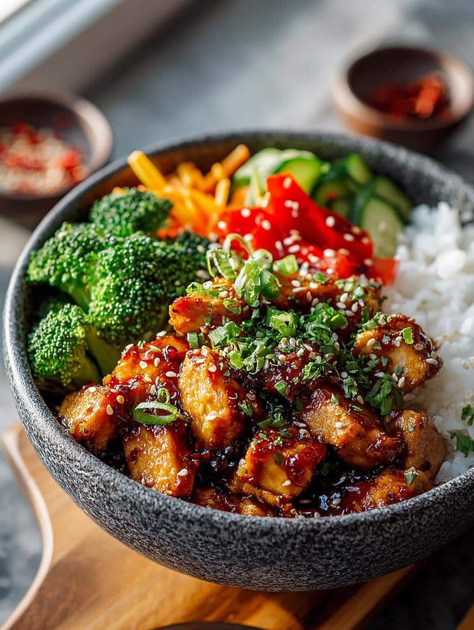 Healthy Teriyaki Chicken Bowl: A Delicious 30-Minute Meal 3 Healthy Teriyaki Chicken Bowl: A Delicious 30-Minute Meal - Healthy Teriyaki Chicken Bowl - additional detail