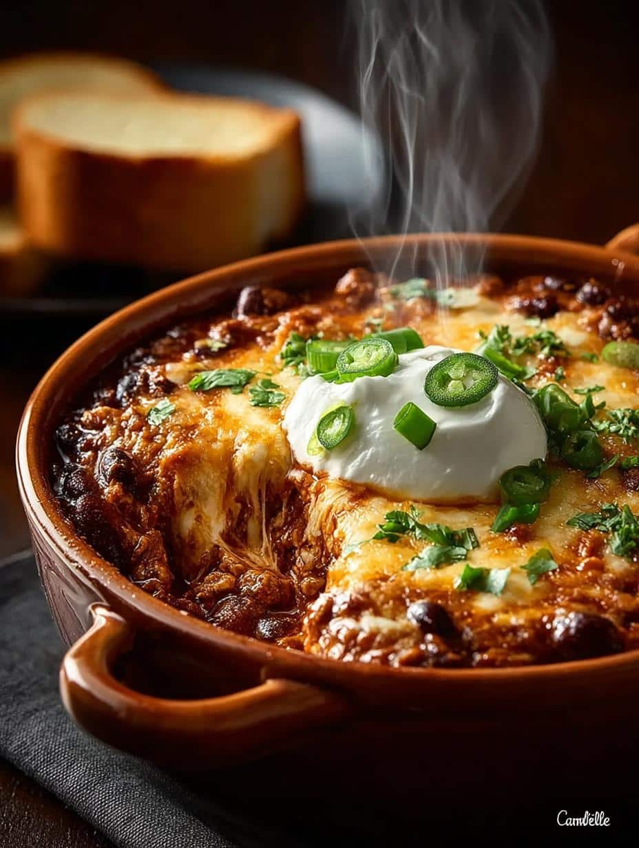 Delicious Hot Cream Cheese Chili for Game Day - Hot Cream Cheese Chili - additional detail