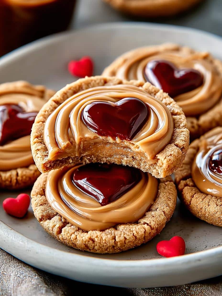 Indulgent Peanut Butter Valentine Cookies You’ll Adore - Indulgent Peanut Butter Valentine - main visual representation