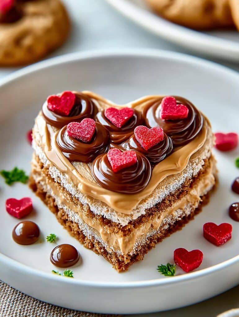 Indulgent Peanut Butter Valentine