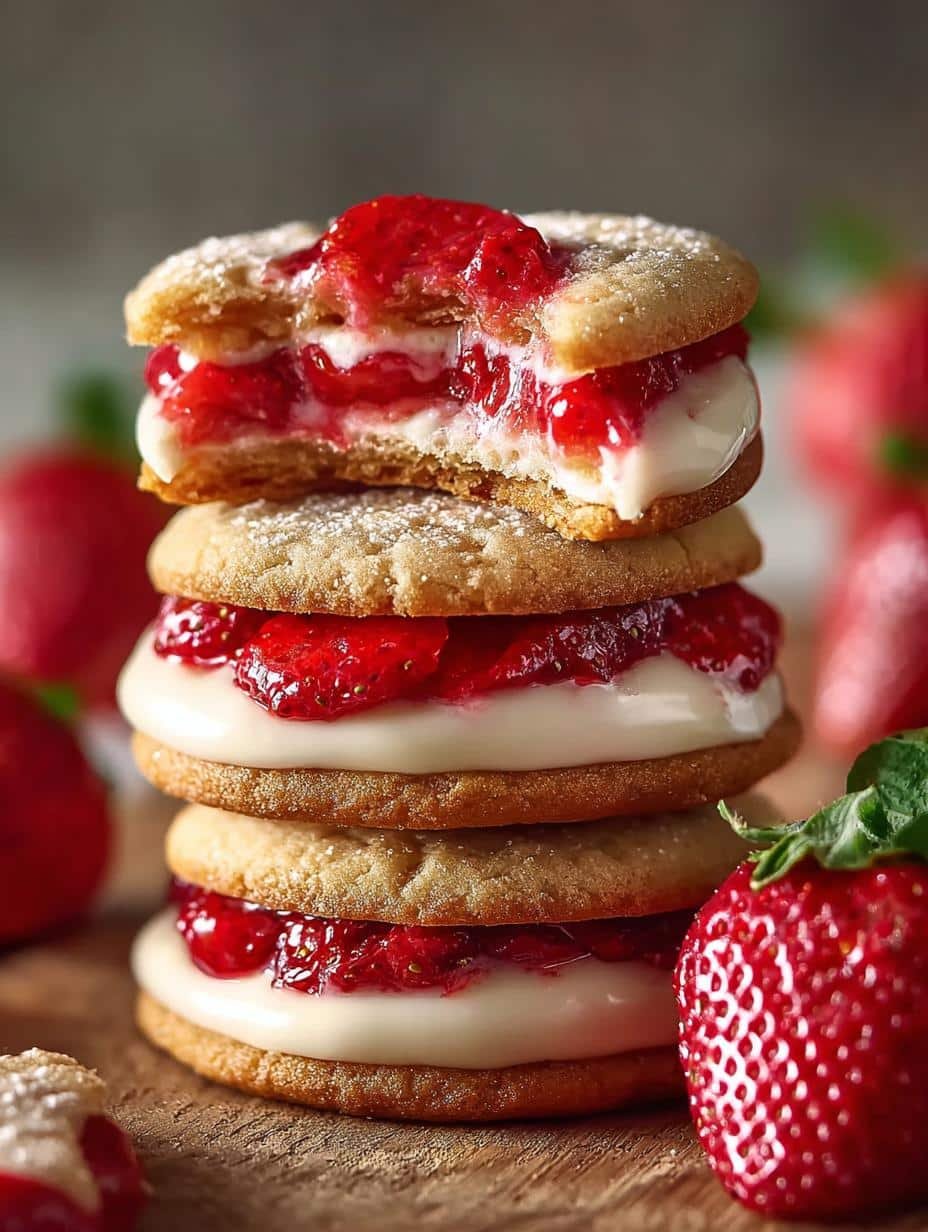 Irresistible Strawberry Cheesecake Cookies You Must Try 2 Irresistible Strawberry Cheesecake Cookies You Must Try - Irresistible Strawberry Cheesecake Cookies - main visual representation