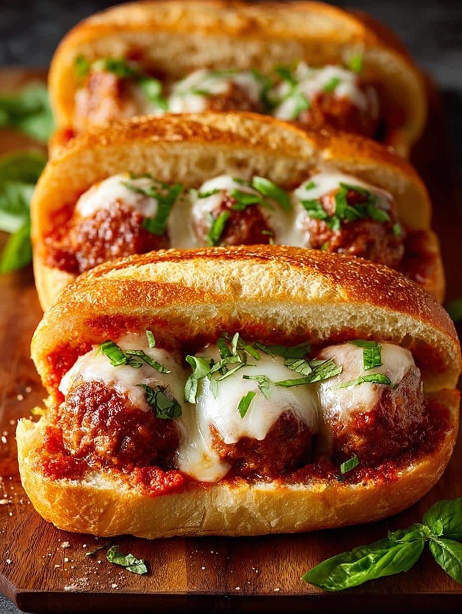 Italian Meatball Sub Sandwiches: 8 Delicious Steps 2 Italian Meatball Sub Sandwiches: 8 Delicious Steps - Italian Meatball Sub Sandwiches - main visual representation