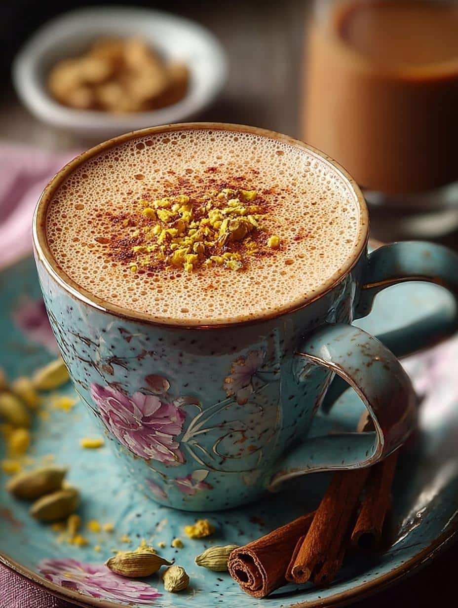 Kashmiri Chai: 5 Secrets to Perfect Pink Tea at Home - Kashmiri Chai - additional detail
