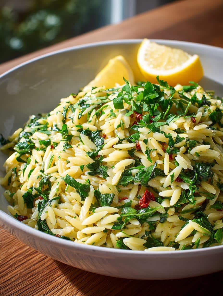Lemon Herb Orzo