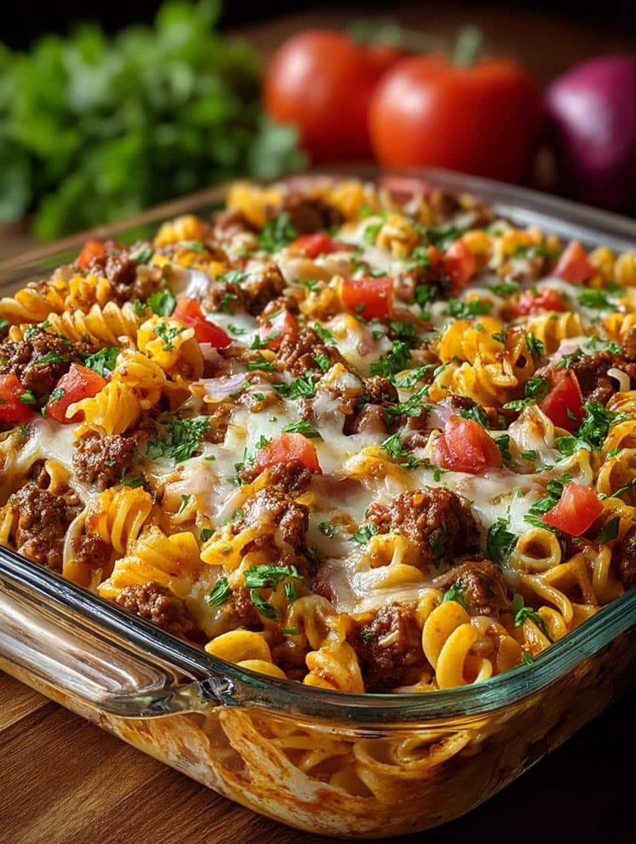 Loaded Taco Pasta Bake: 5 Cheesy & Satisfying Recipes - Loaded Taco Pasta Bake - main visual representation