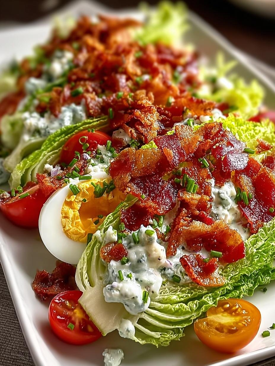Loaded Wedge Salad: 5 Best Toppings for a Flavor Boost 3 Loaded Wedge Salad: 5 Best Toppings for a Flavor Boost - Loaded Wedge Salad - additional detail