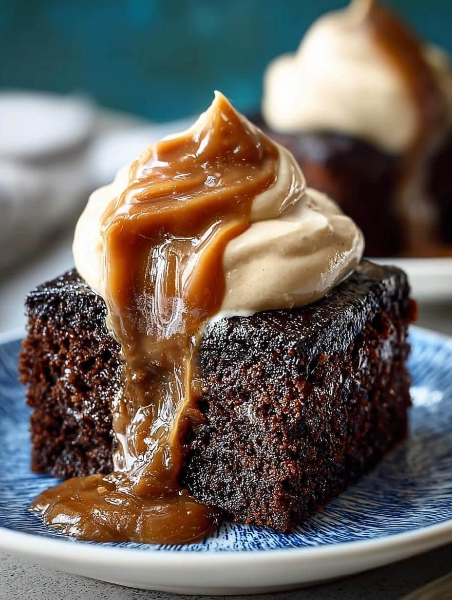 Moist Chocolate Sticky Toffee: 9 Irresistible Layers of Bliss - Moist Chocolate Sticky Toffee - additional detail