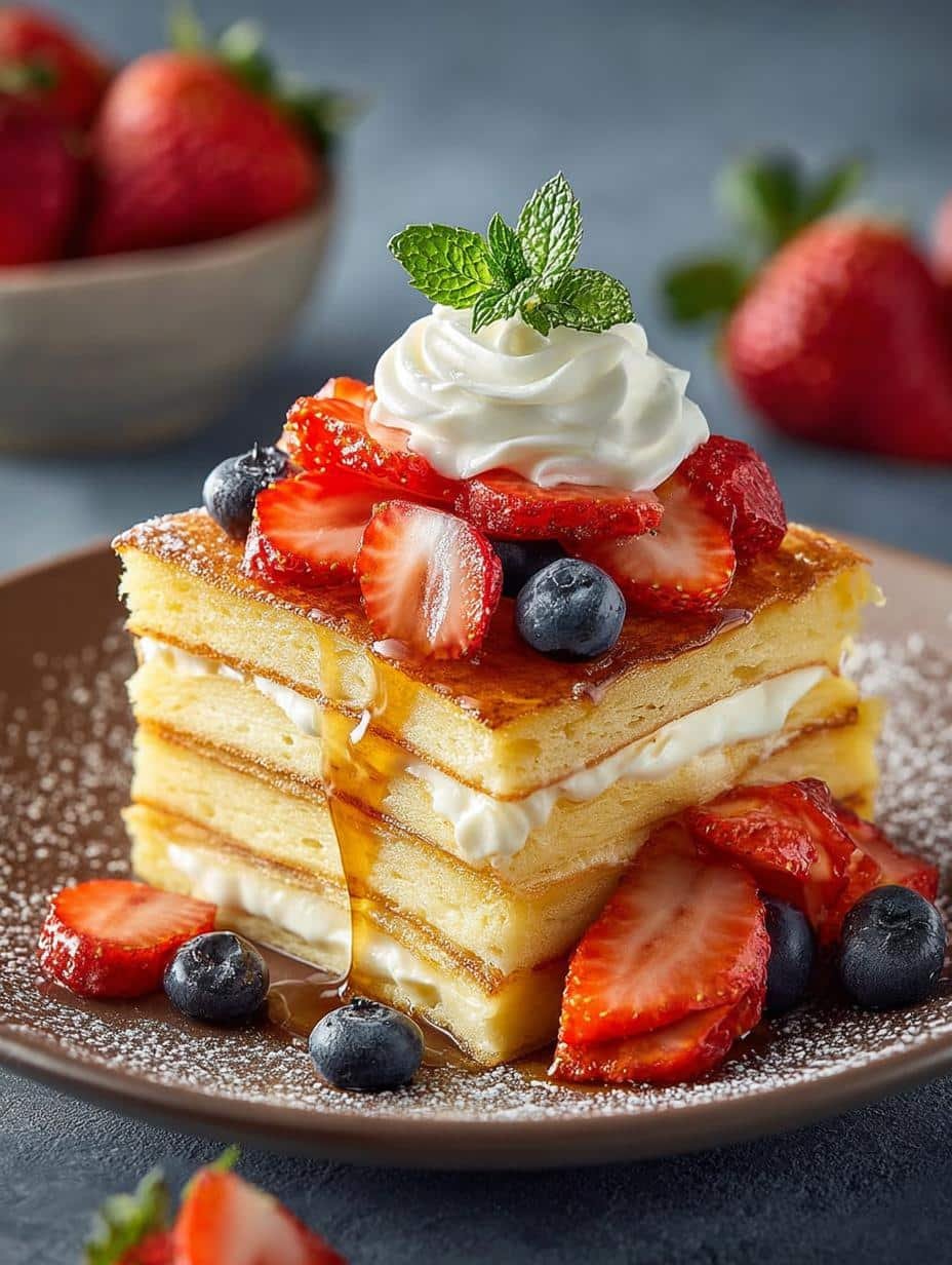 Oven Baked Sheet Pan Pancakes for Effortless Mornings 3 Oven Baked Sheet Pan Pancakes for Effortless Mornings - Oven Baked Sheet Pan - additional detail