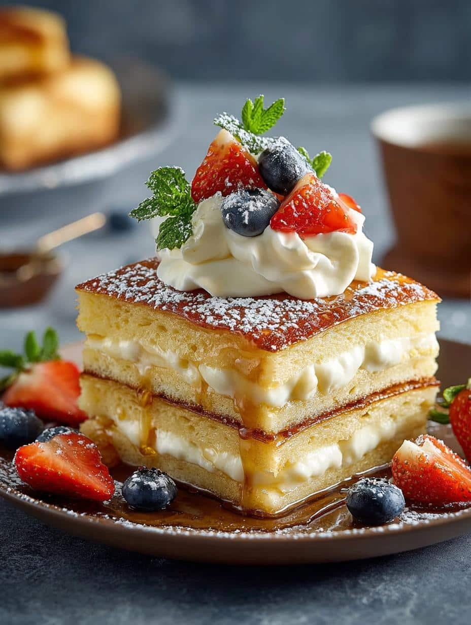 Oven Baked Sheet Pan Pancakes for Effortless Mornings 1 Oven Baked Sheet Pan