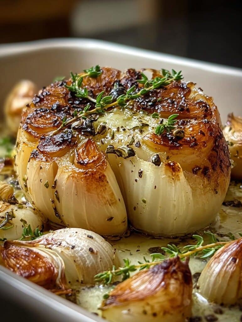 Oven Roasted French Garlic