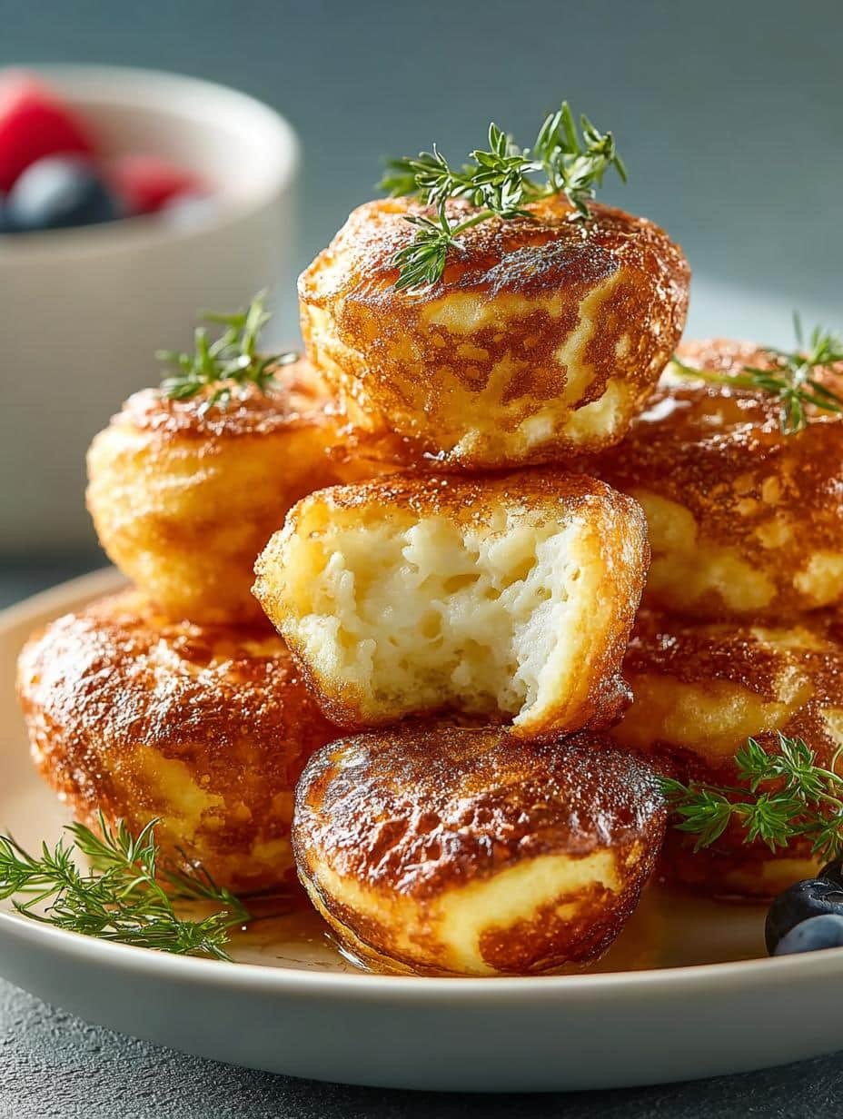 Delicious Pancake Poppers For Fun Breakfast Treats - Pancake Poppers For Fun - additional detail